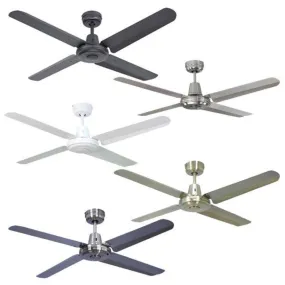 48" (1200mm) Swift Metal AC Ceiling Fan Available in 6 Colours