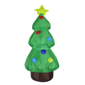 80cm Festive Light Up Inflatable X'mas Tree