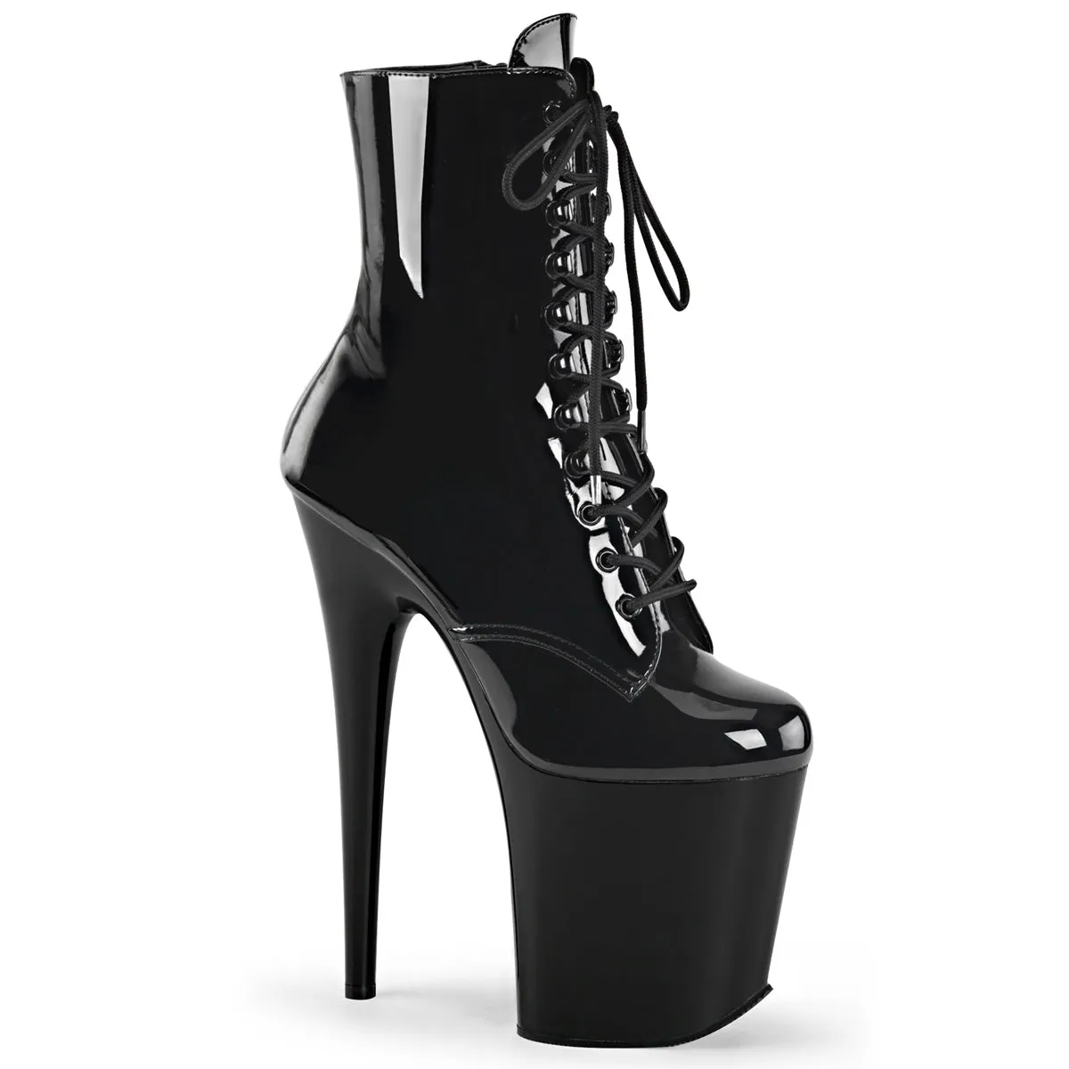 8" Lace-Up Front Ankle Boot (FLAMINGO-1020)