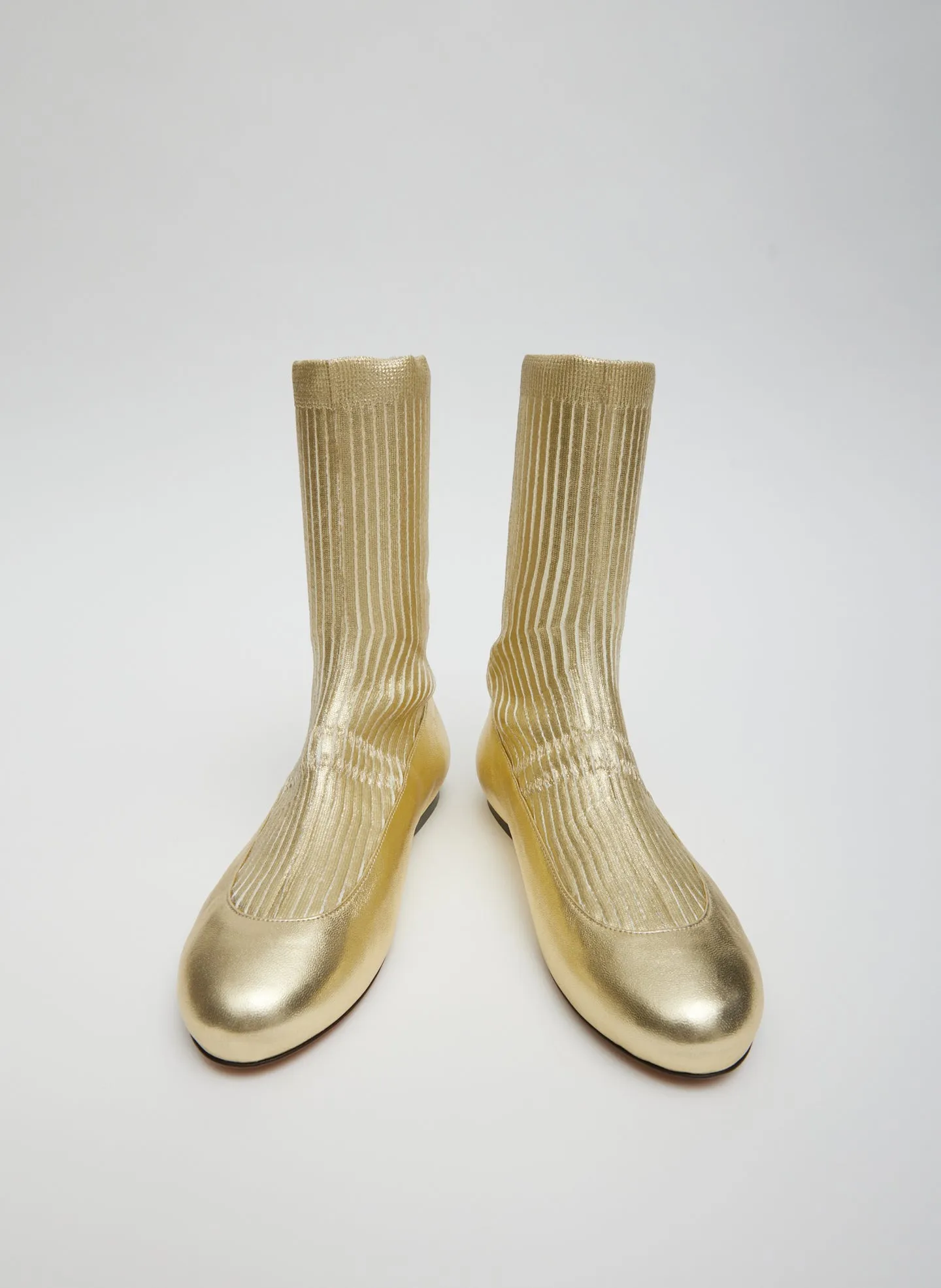 Borg Metallic Sock Shoe