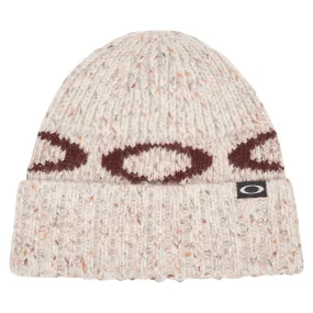 Ellipse ribbed beanie - Arctic white