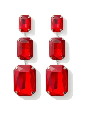 Fifi Red Earrings