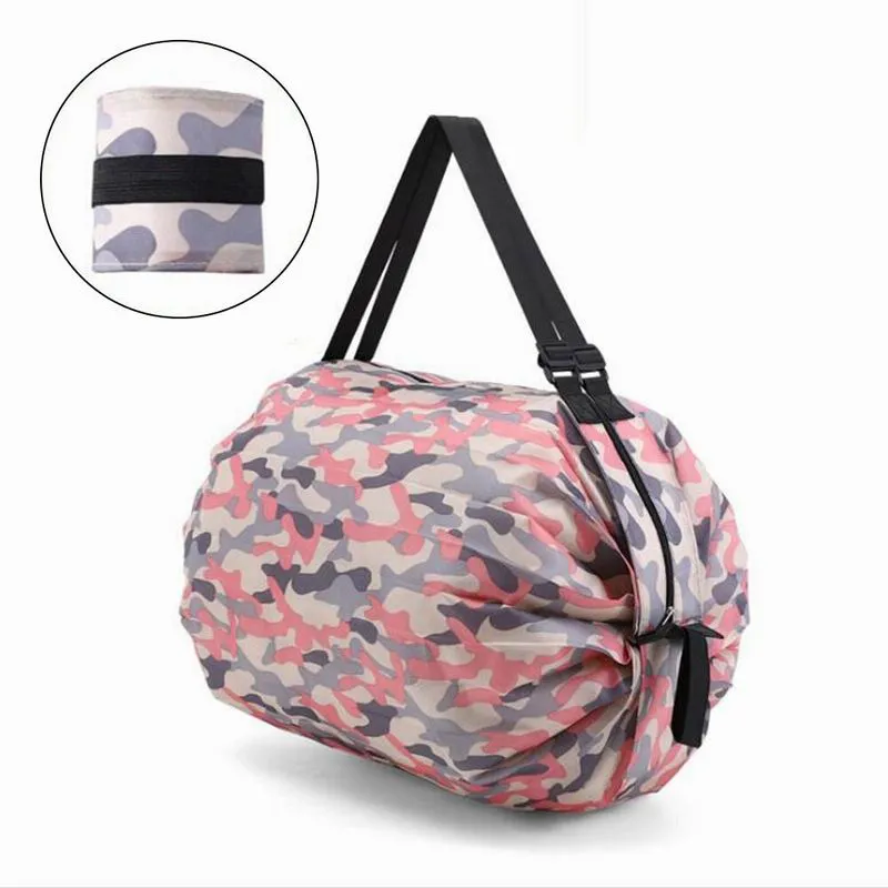 Foldable Travel Shopping Bag Grocery Tote Bag Eco-friendly Recycle Portable Reusable Waterproof