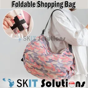 Foldable Travel Shopping Bag Grocery Tote Bag Eco-friendly Recycle Portable Reusable Waterproof