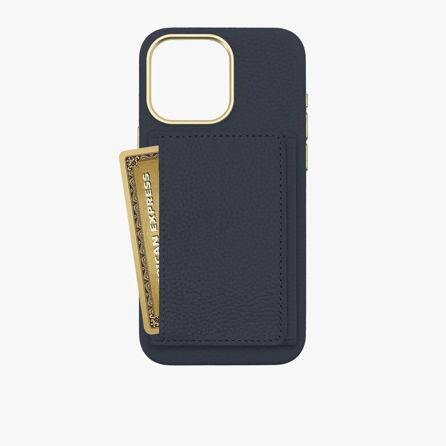 iPhone 16 Pro Leather Case with MagSafe Trifold Wallet Set