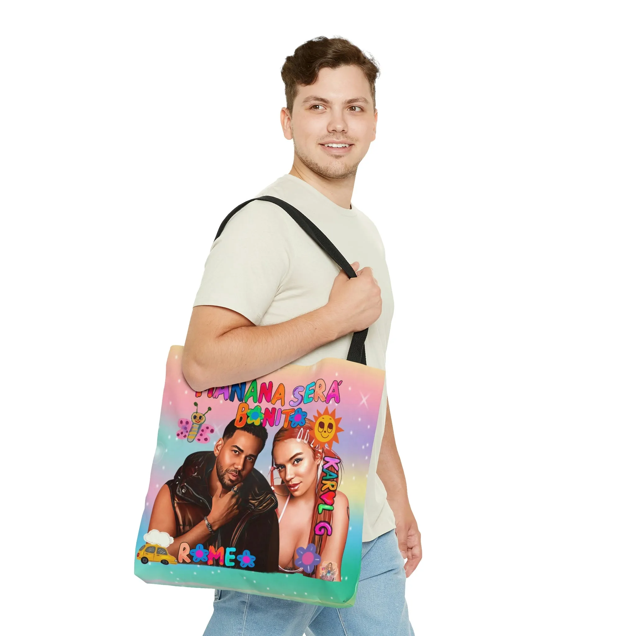 MSB Romeo Santos and Karol G Tote Bag