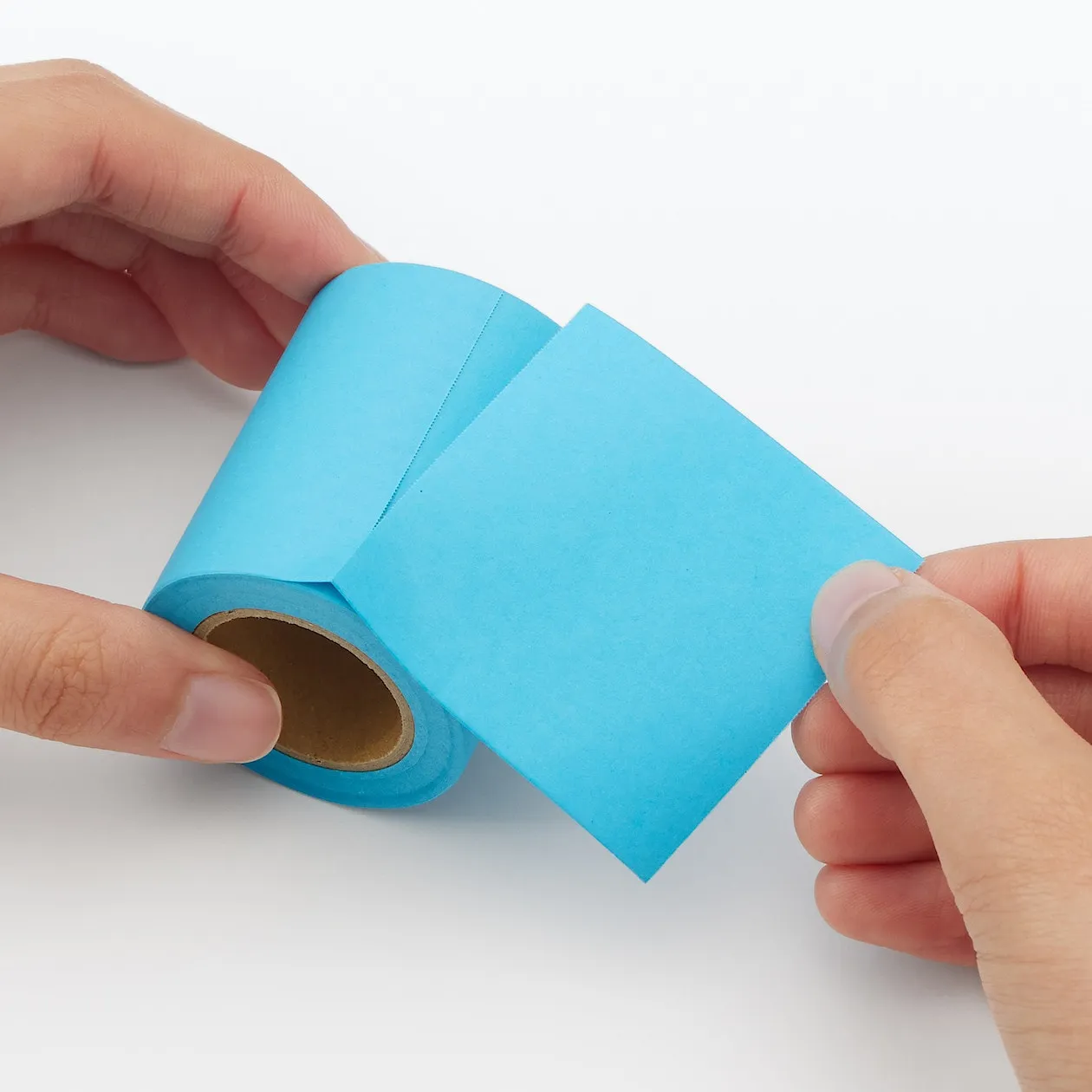 Perforated Coloured Sticky Roll Notes